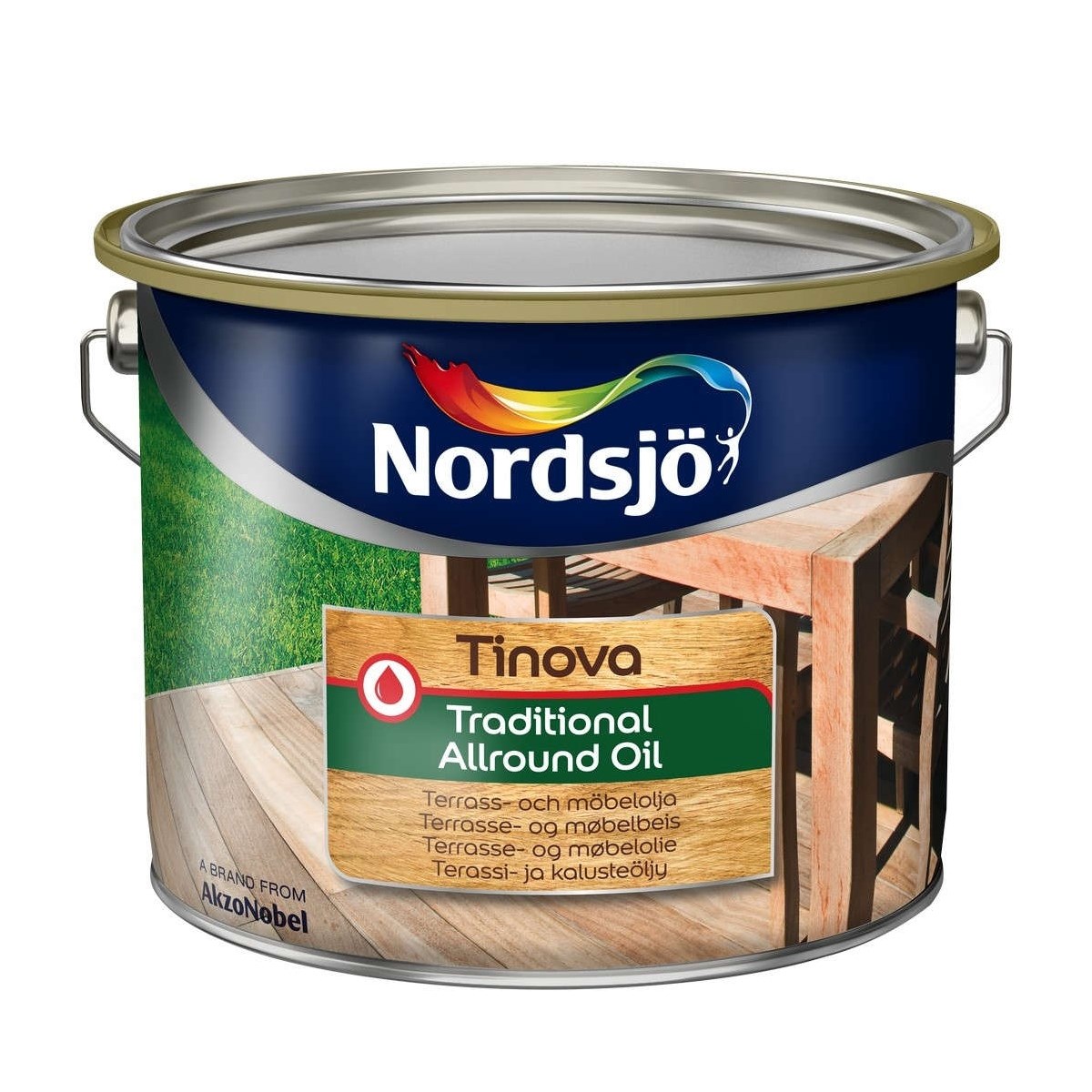 Träolja Tinova Traditional Allround Oil 2.5L