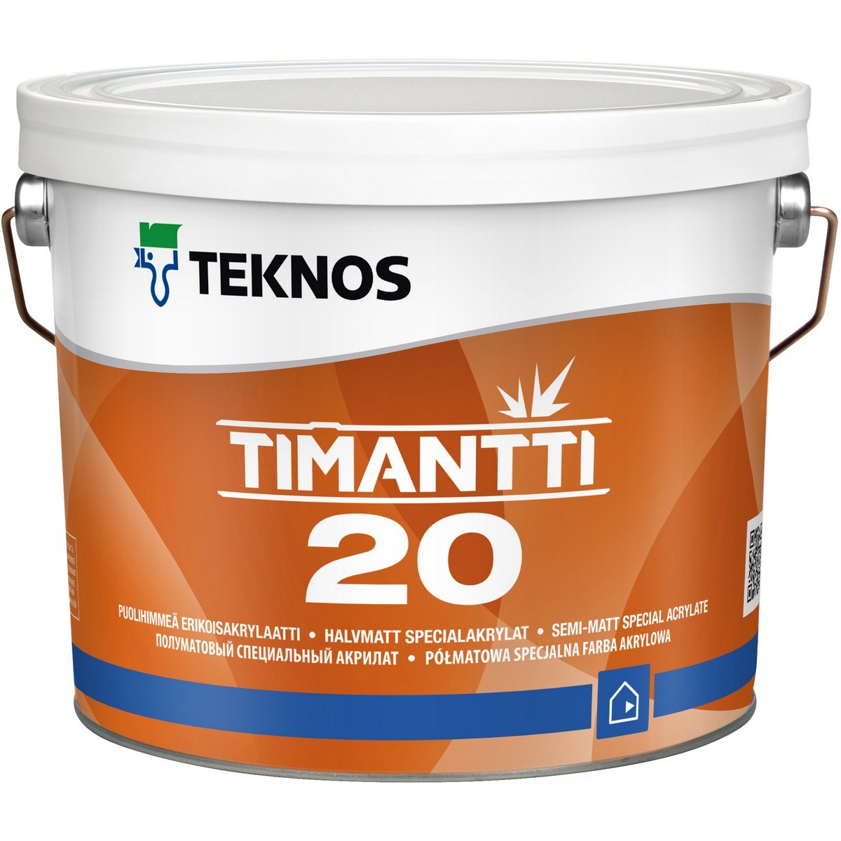 Teknos Våtrumsfärg Timantti 20