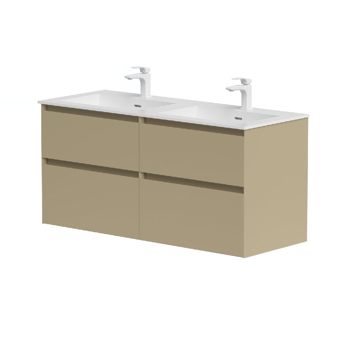 Badrumsmöbel Loft Dubbel 120x45cm