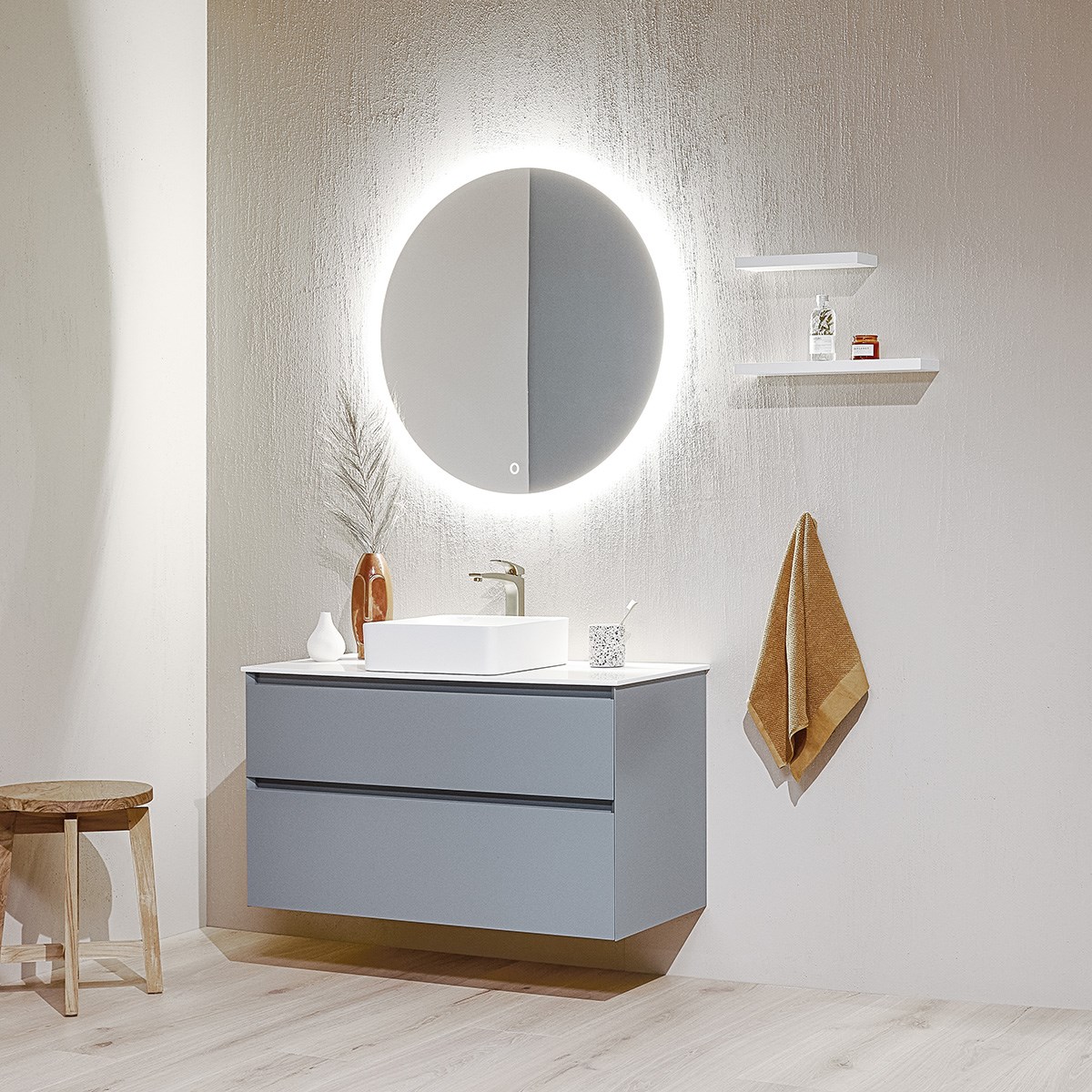 Badrumsmöbel Loft 100x45cm Ovanpåliggande