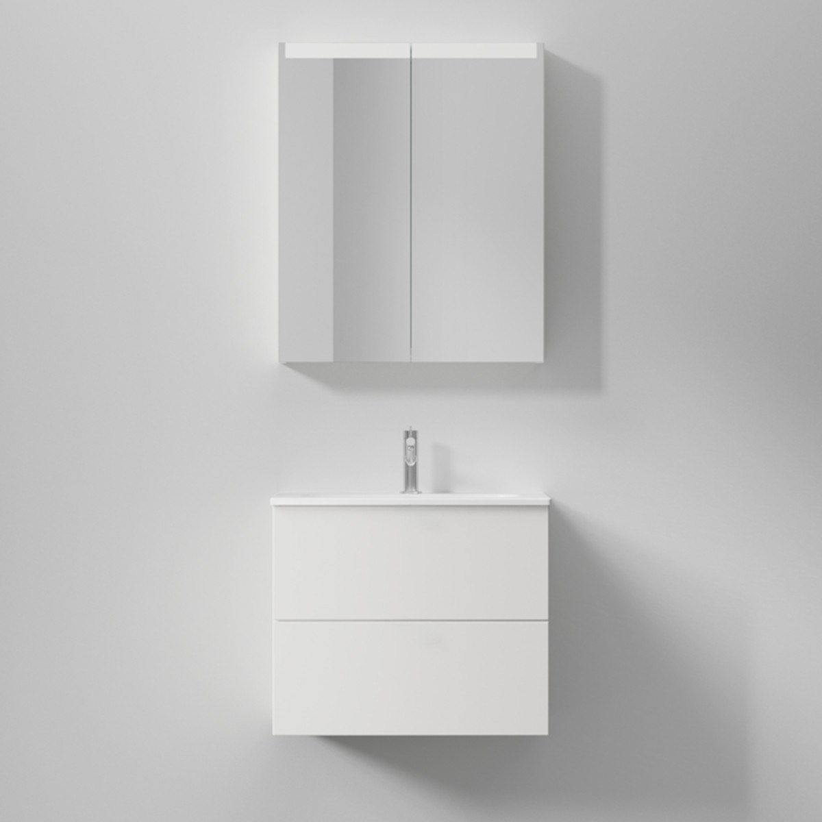 Kommod Core Solid 60x45cm, Carbon Grey, Slät