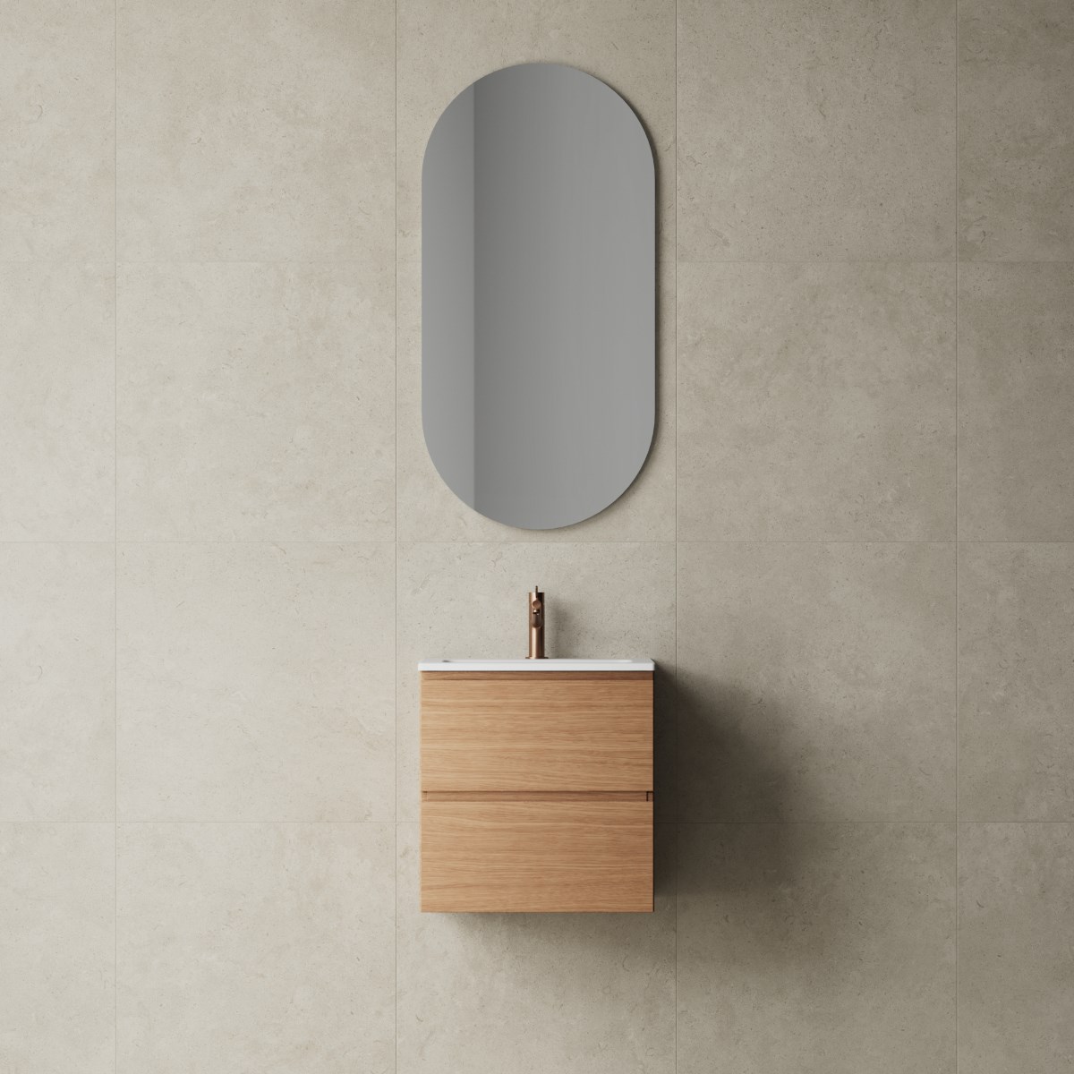 Badrumsmöbel Core Xs Grip 50x40cm