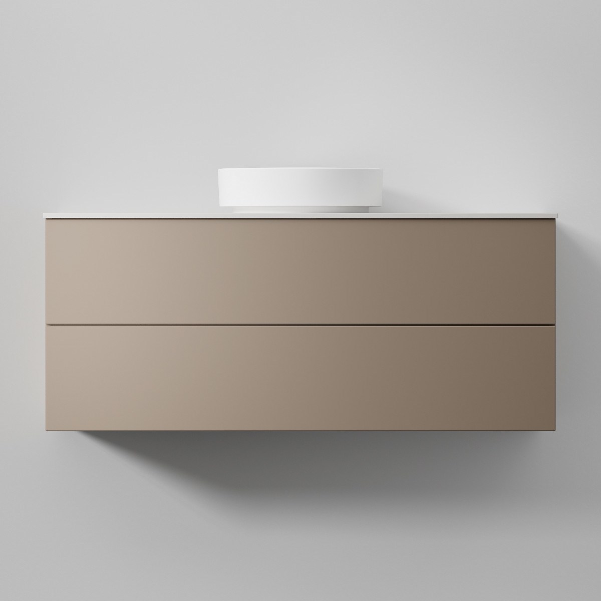 Badrumsmöbel Core Solid 120x45cm, Ovanpåliggande