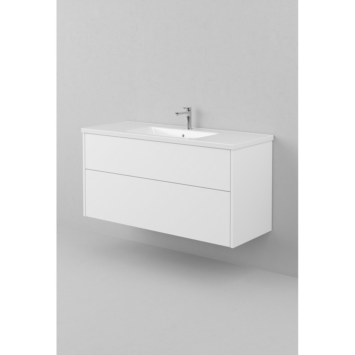 Kommod Grand Solid 120x45cm, Premium White, Slät