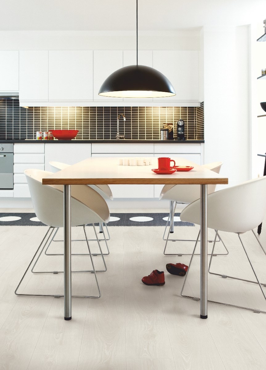 Laminatgolv Visby Frost White Oak Ek, 1-stav