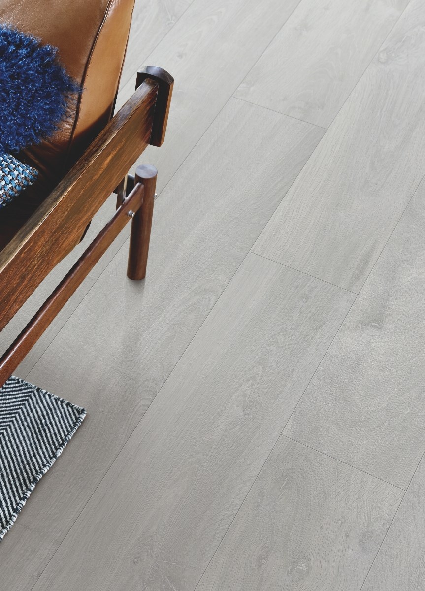 Laminatgolv Visby Pro Limed Grey Oak Ek, 1-stav