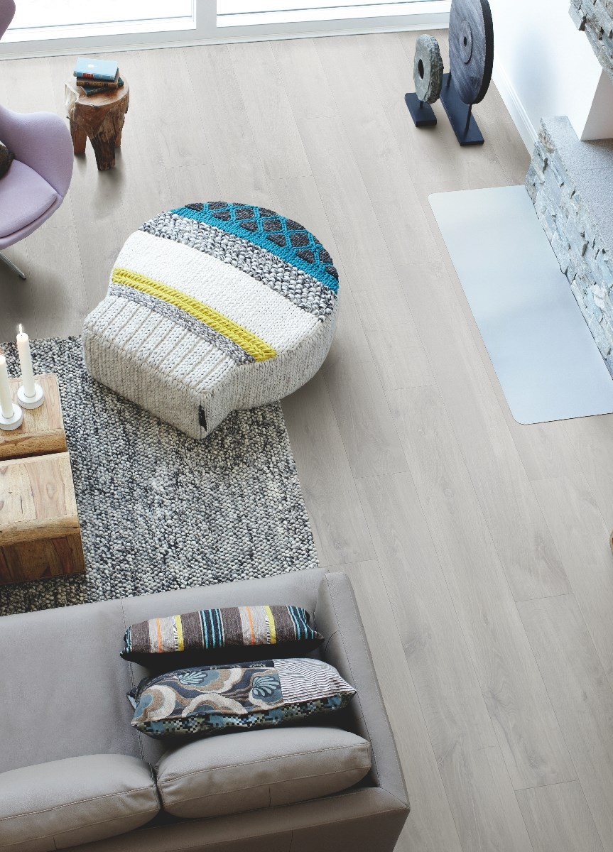 Laminatgolv Visby Pro Limed Grey Oak Ek, 1-stav