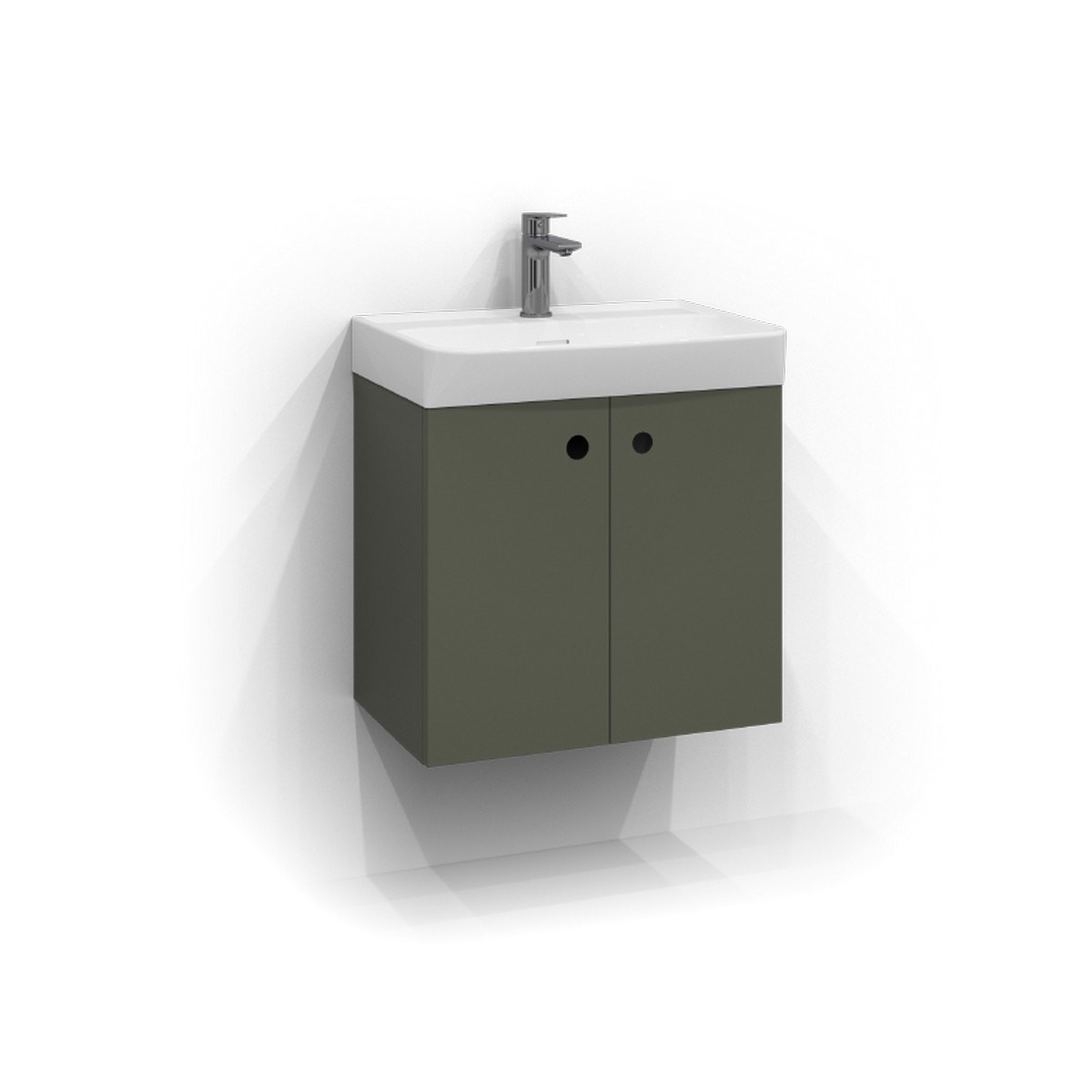 Kommod Intro 2 Dörrar 55x35cm, Salvia, Plan