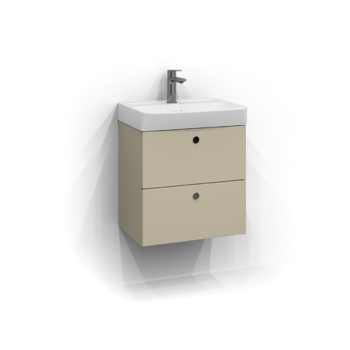 Kommod Intro 2 Lådor 50x35cm, Sand, Plan