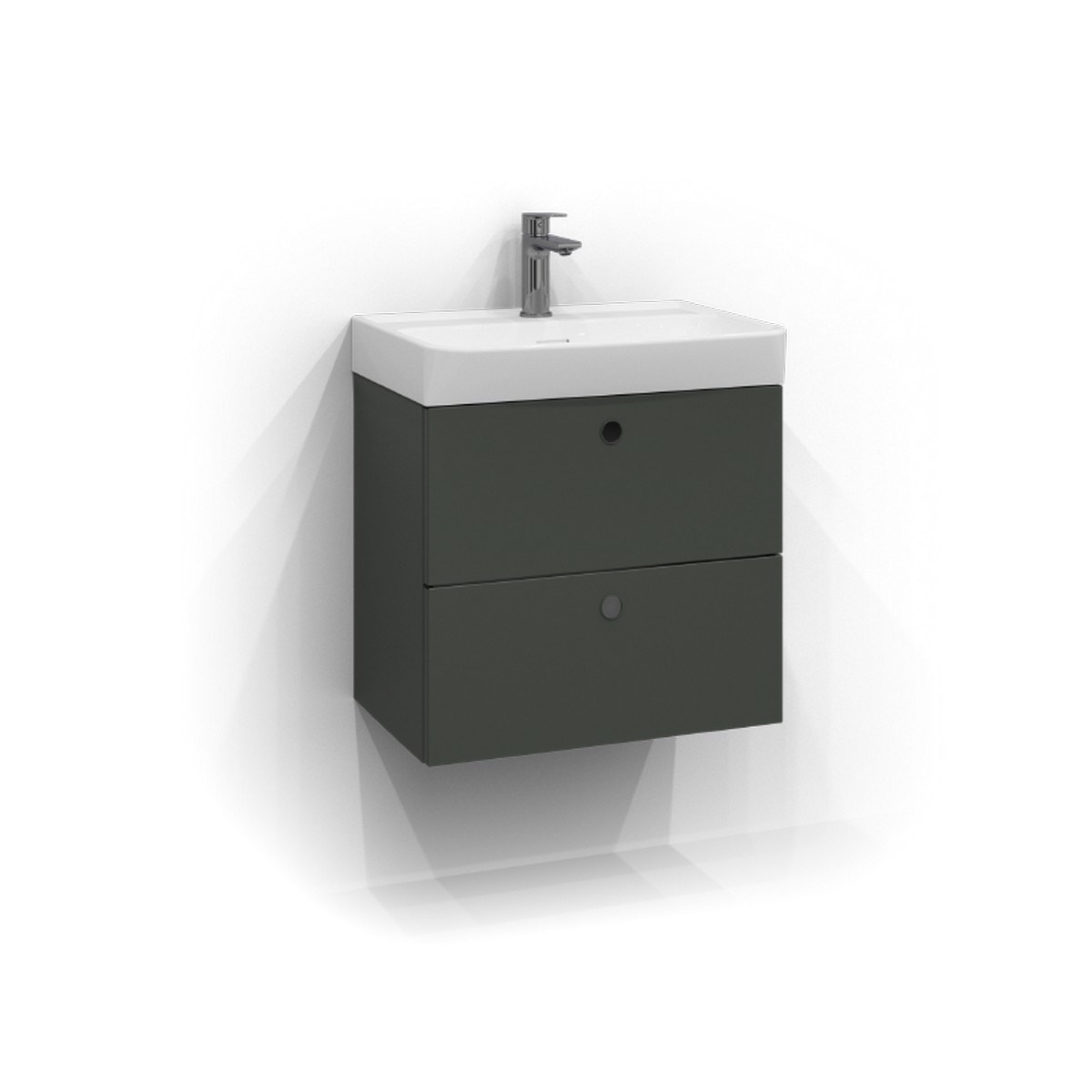 Kommod Intro 2 Lådor 55x35cm, Salvia, Plan