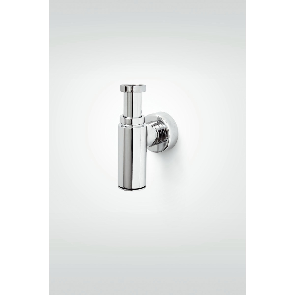 Vattenlås För Avlopp I Vägg Krom