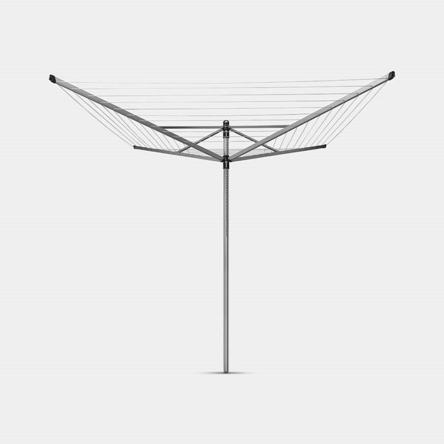 Torkvinda Lift-o-matic 60m+jordspik+skyddsöverdrag Metallic