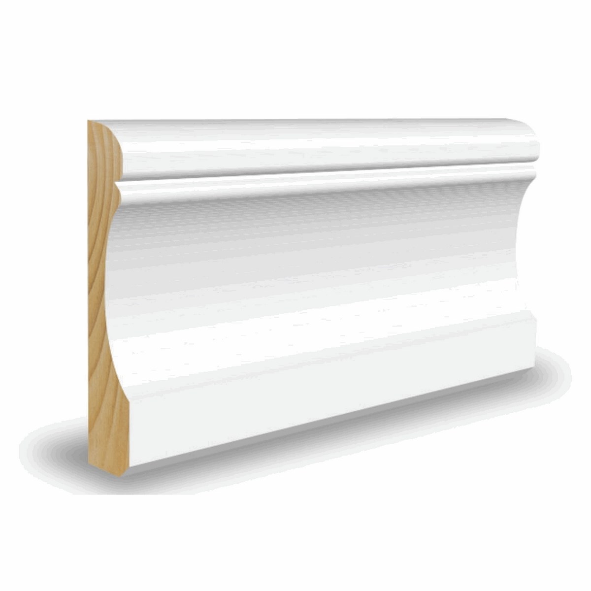 Foder Cw701 Furu, Vit, 2200x69x15mm