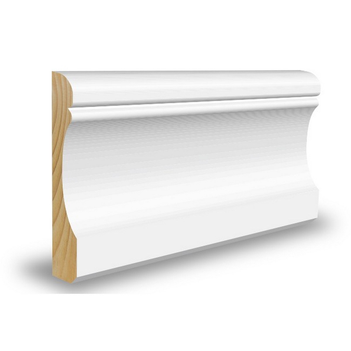 Foder Furu, Vit, 3600x95x15mm