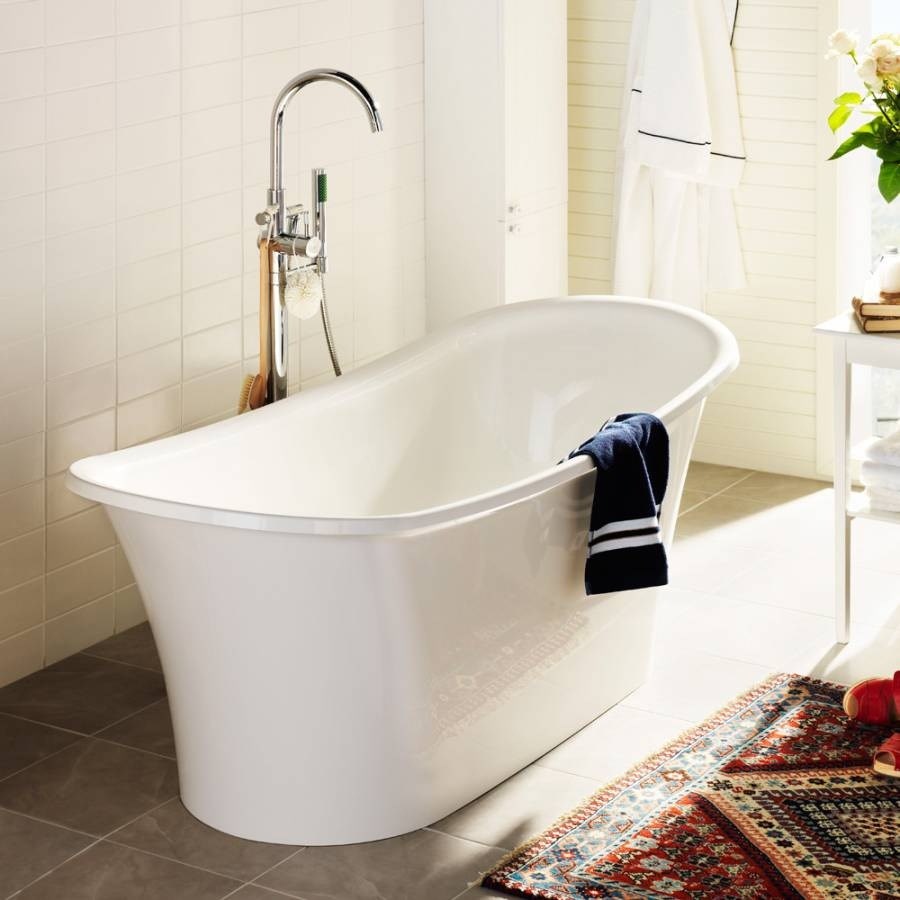 Badkar Hampton 1600mm, Vit