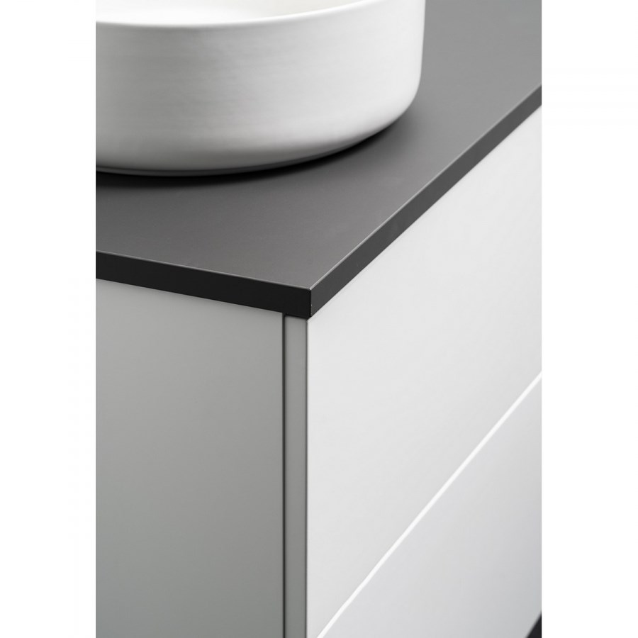 Bänkskiva On Top Compact Mörkgrå, 610mm