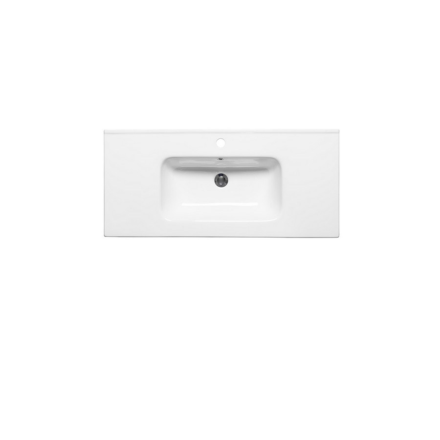 Handfat On Soft 100x45cm, Blank, Vit