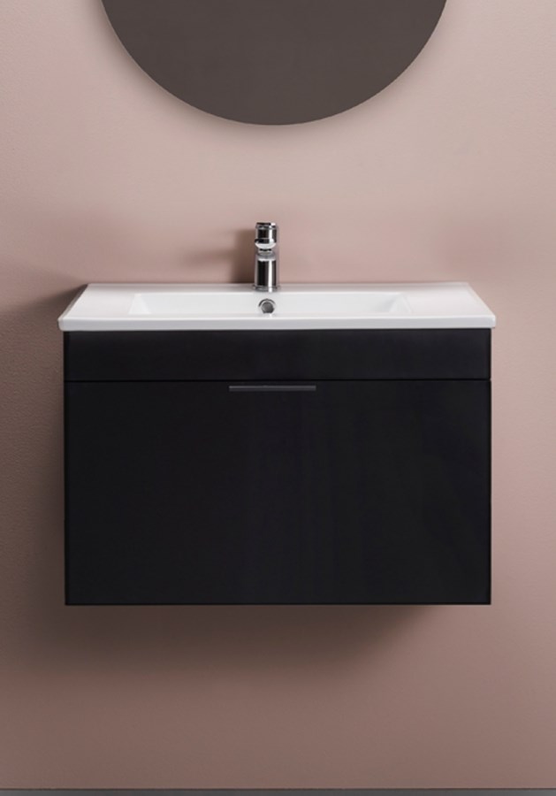 Badrumsmöbel Go 60cm, Svart