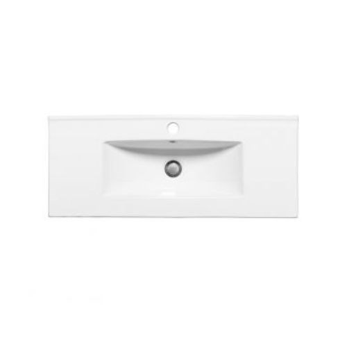 Handfat Rektangulär Ho 80x40cm, Blank, Vit