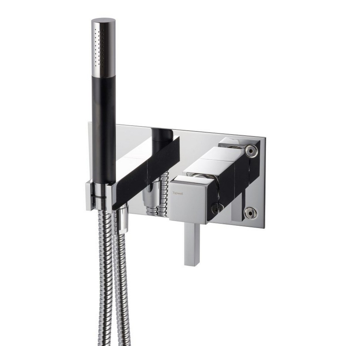 Duschblandare För Inbyggnad Box011-364 Square Krom