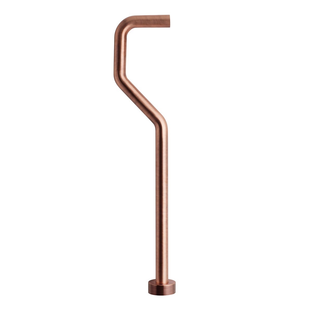 Golvrör Xa22 Med Kåpa Koppar