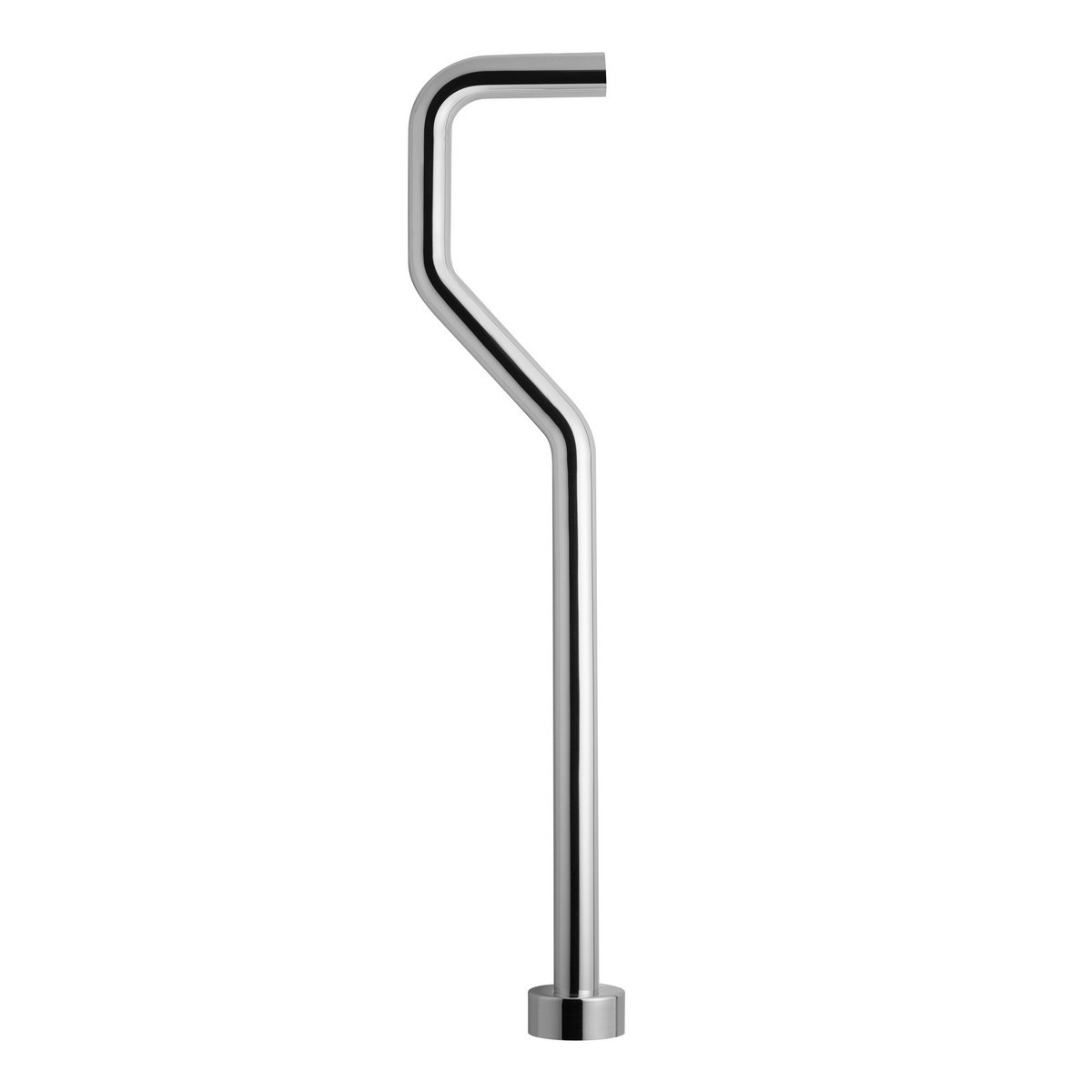 Golvrör Xa22 Med Kåpa Krom