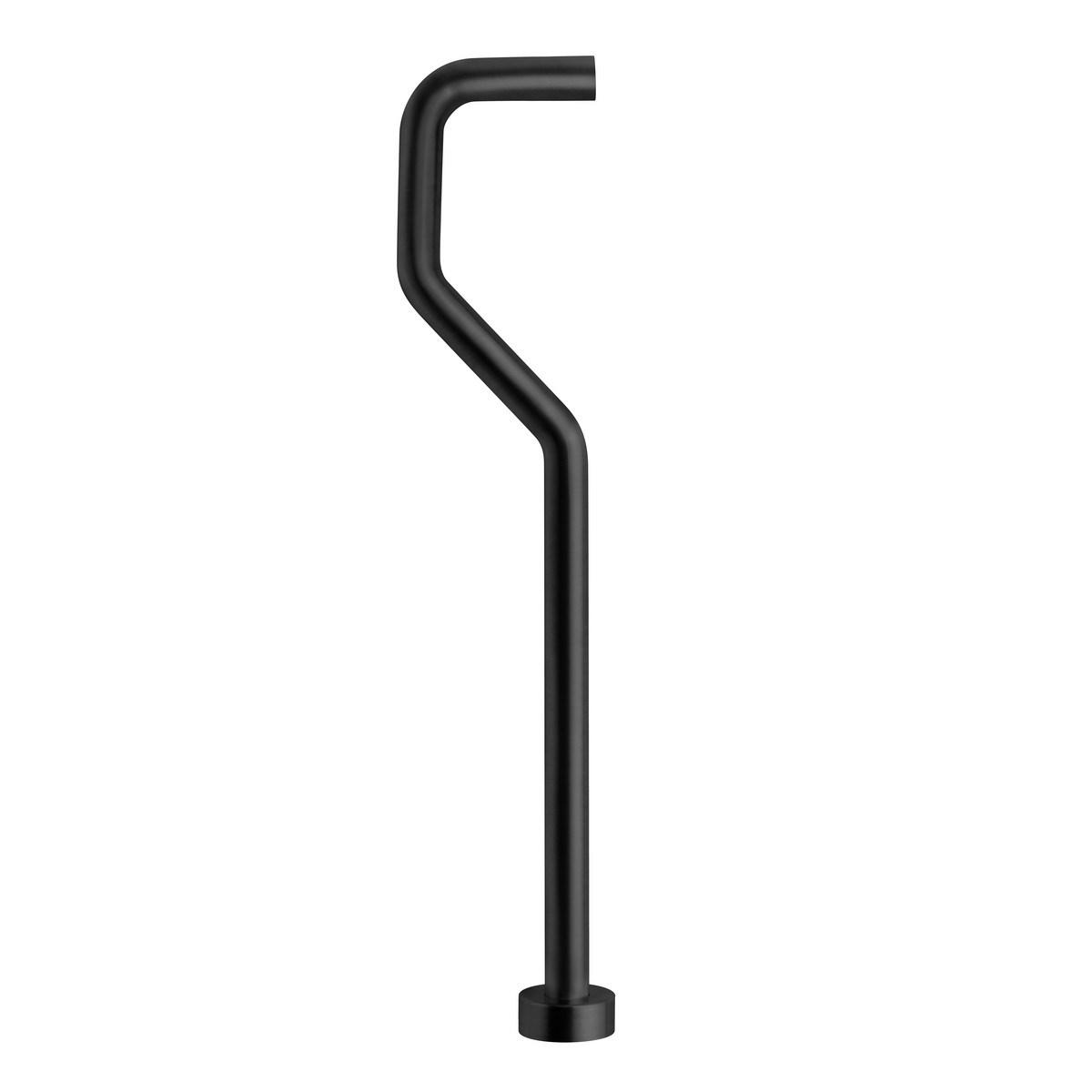 Golvrör Xa22 Med Kåpa Mattsvart