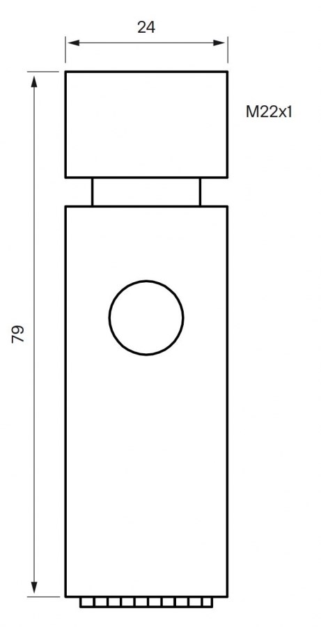 Strålsamlare Zdoc097 Krom