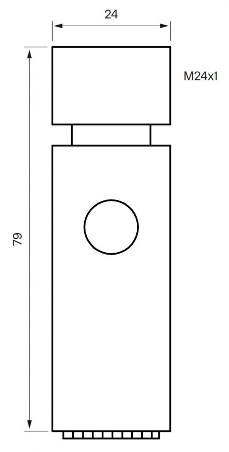 Strålsamlare Zdoc098 Krom