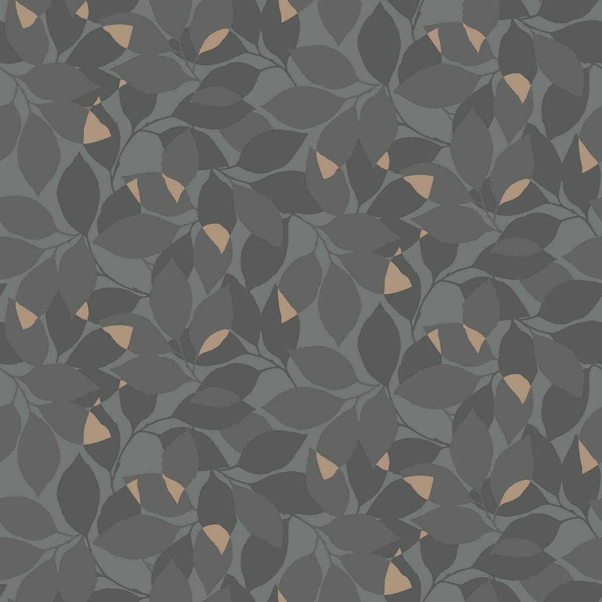 Tapet Blommor&blad Augusti 676-03