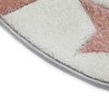Barnmatta Atlas Star Rund Rosa, 120cm