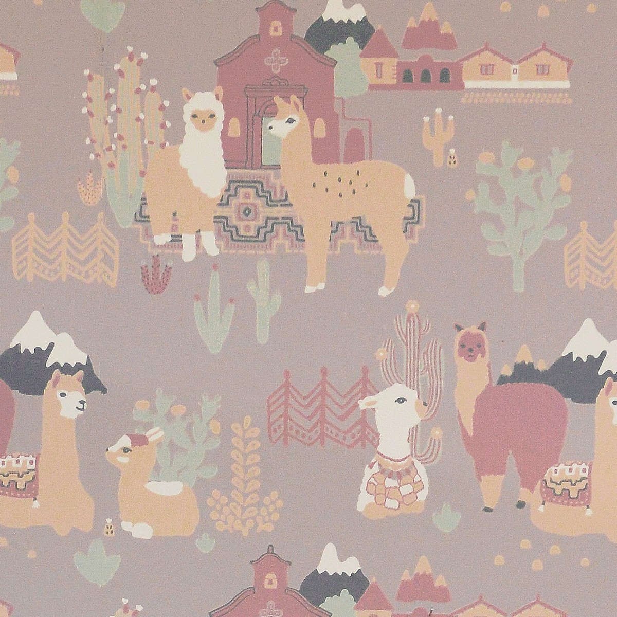 Tapet Poetry Lama Village 143-04