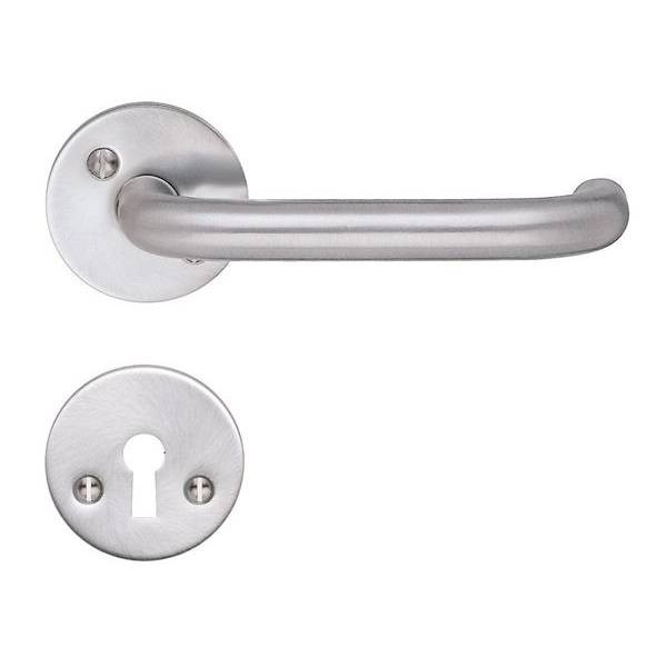 Innerdörrhandtag Spar B278ns Borstad, Krom