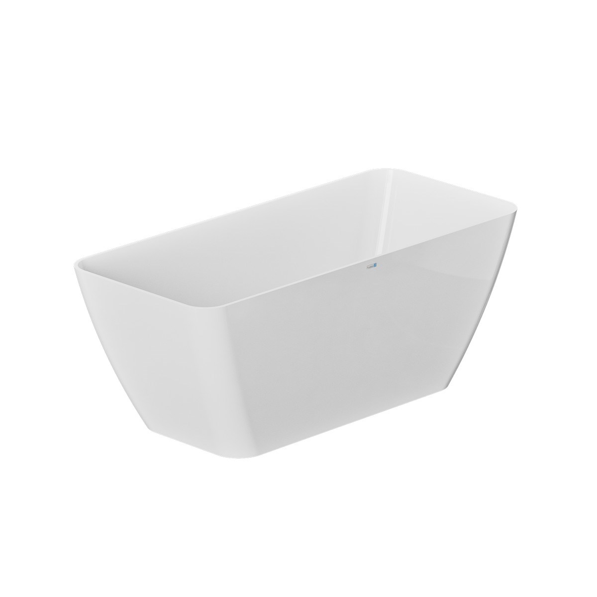 Fristående Badkar Värmdö Gjutmarmor, 159cm, Dubbel