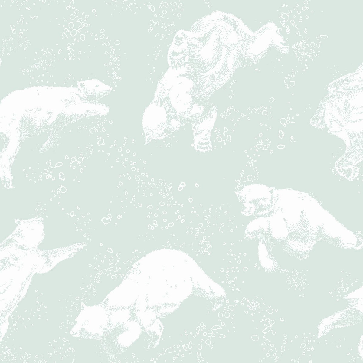 Tapet Scandinavian Designers Mini Polarn 6258