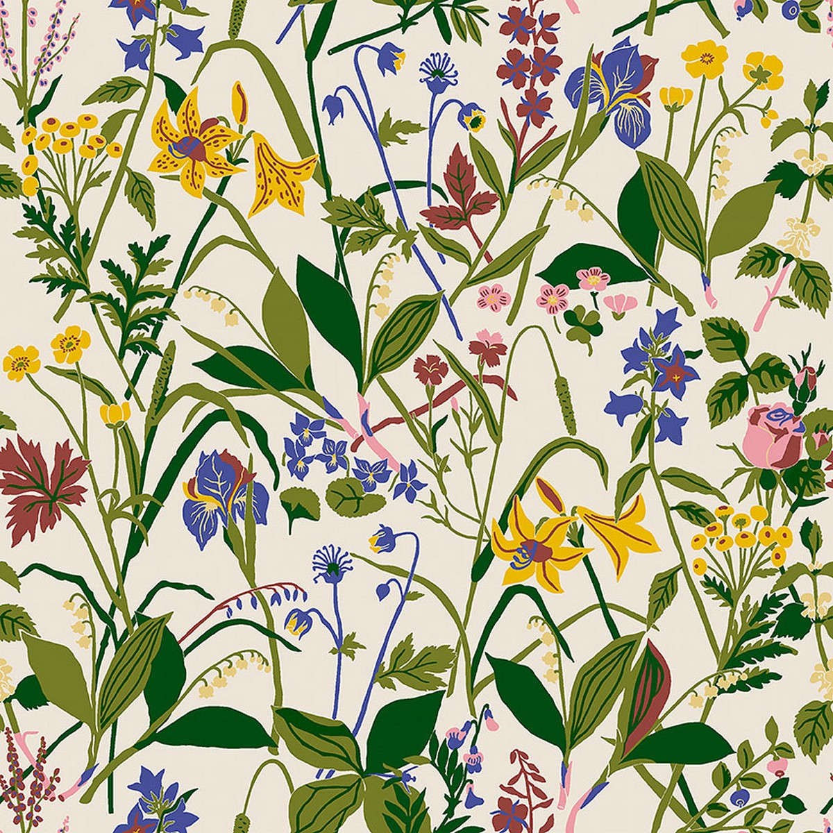 Tapet Scandinavian Designers III Gocken Jobs Ros och Lilja 1962