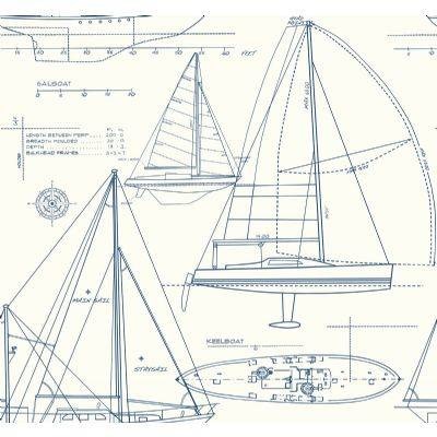 Tapet Yacht Club Yc61322