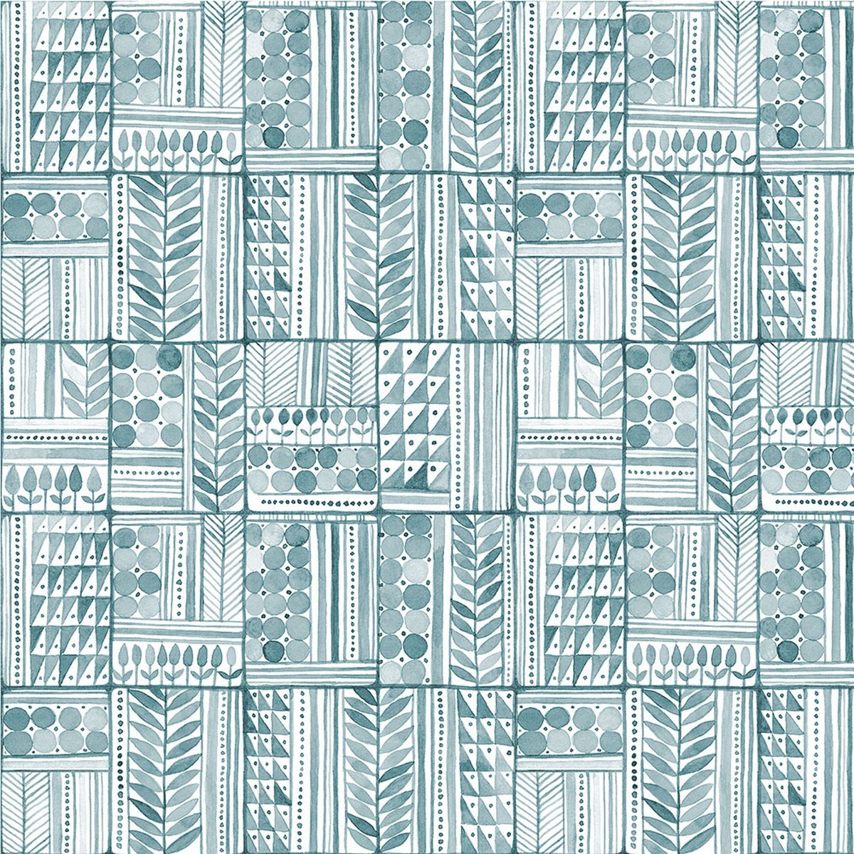 Tapet Oriental Sense Patchwork 35873