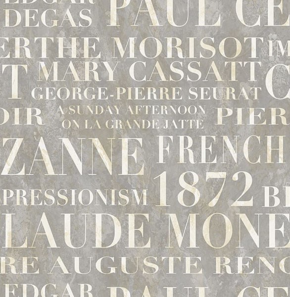 Tapet French Impressionist Signet Fi70307