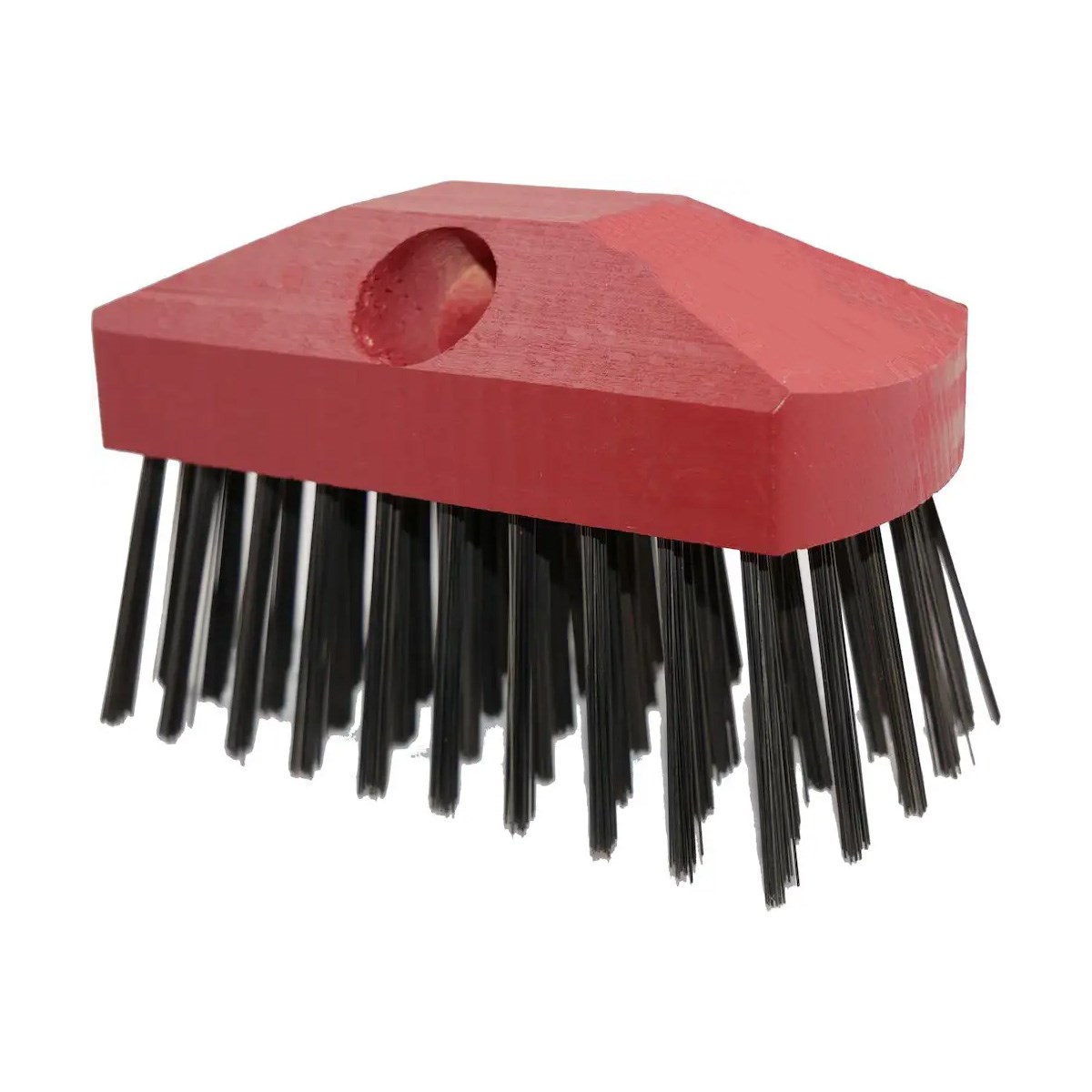 Stålborste Proffs Trähandtag 100mm