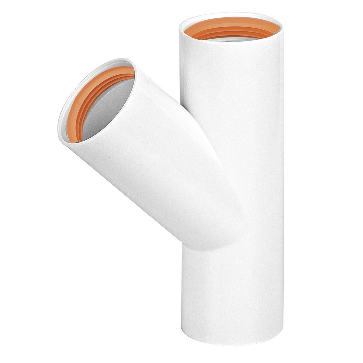 Y-rör Y 3muff 40 Vit