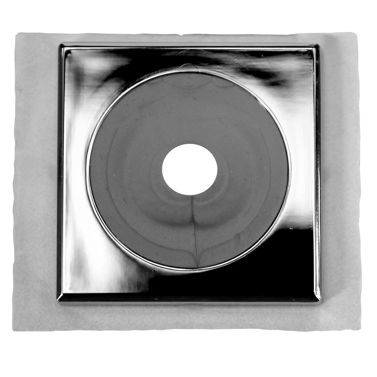 Rörtäckbricka Självhäftande 1 12-16 Abs Tpe, Krom