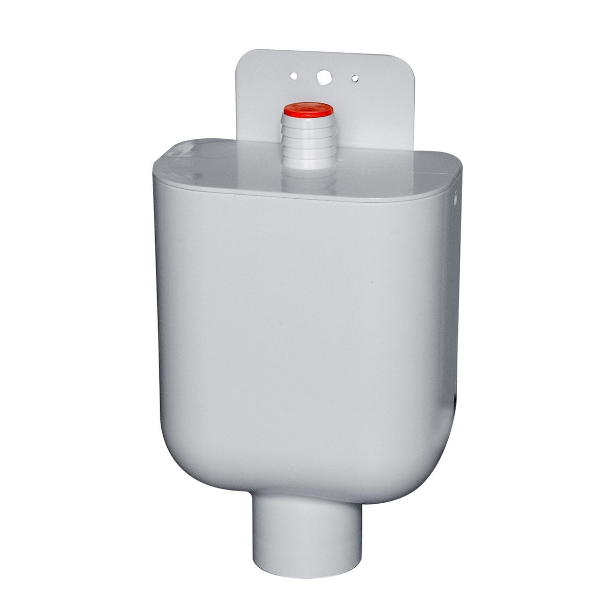 Spilltratt Trattvattenlås 40 Vit