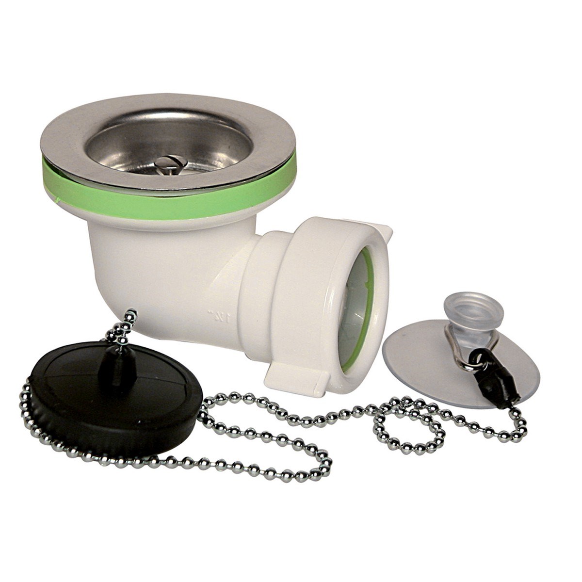 Badkarsvinkel Badkarsventil 32 Vit