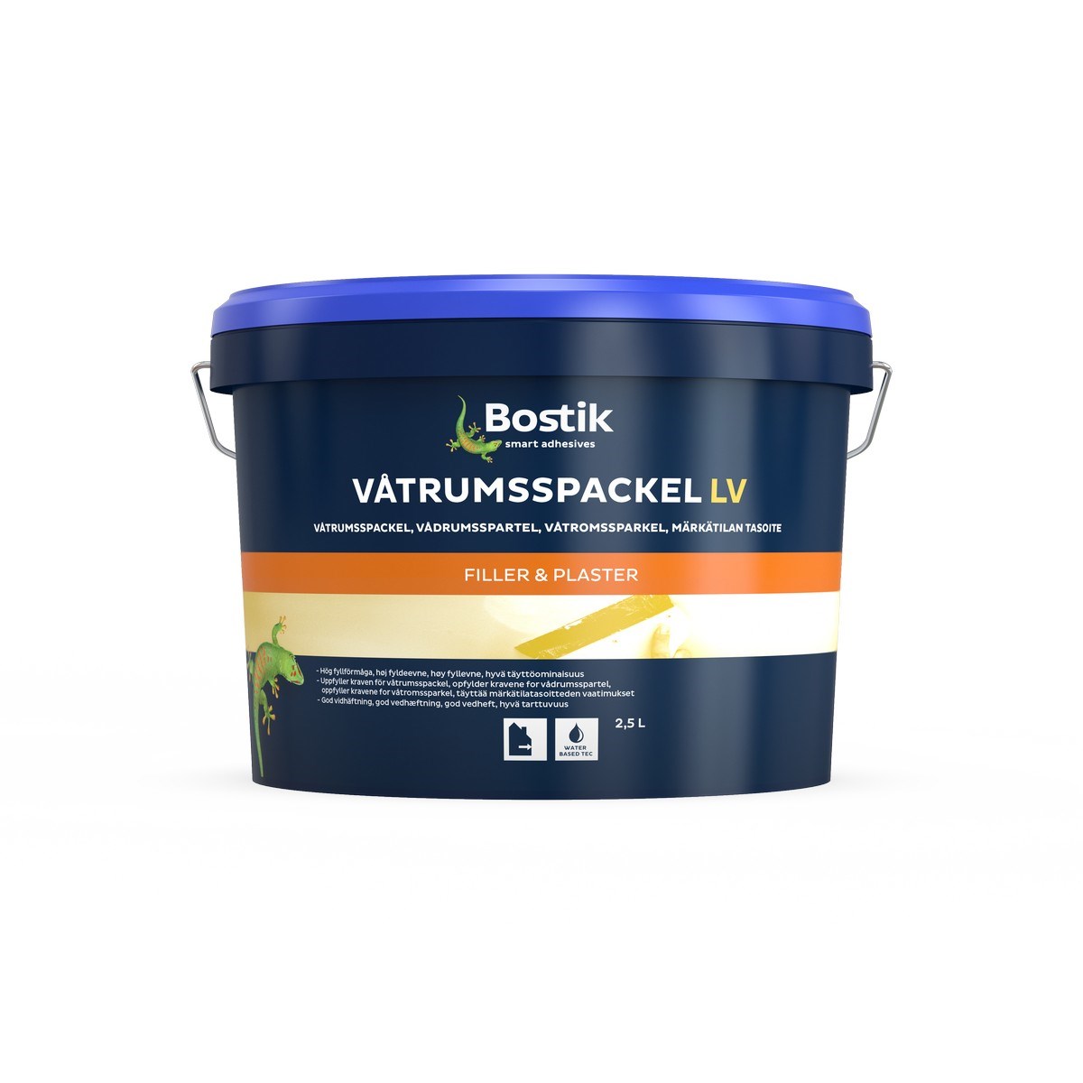 Våtrumsspackel Wetroom 2.5L
