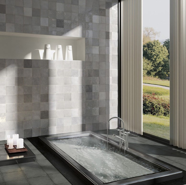 Kakel Artisan Alabaster Vit, 13.2x13,2cm, Blank