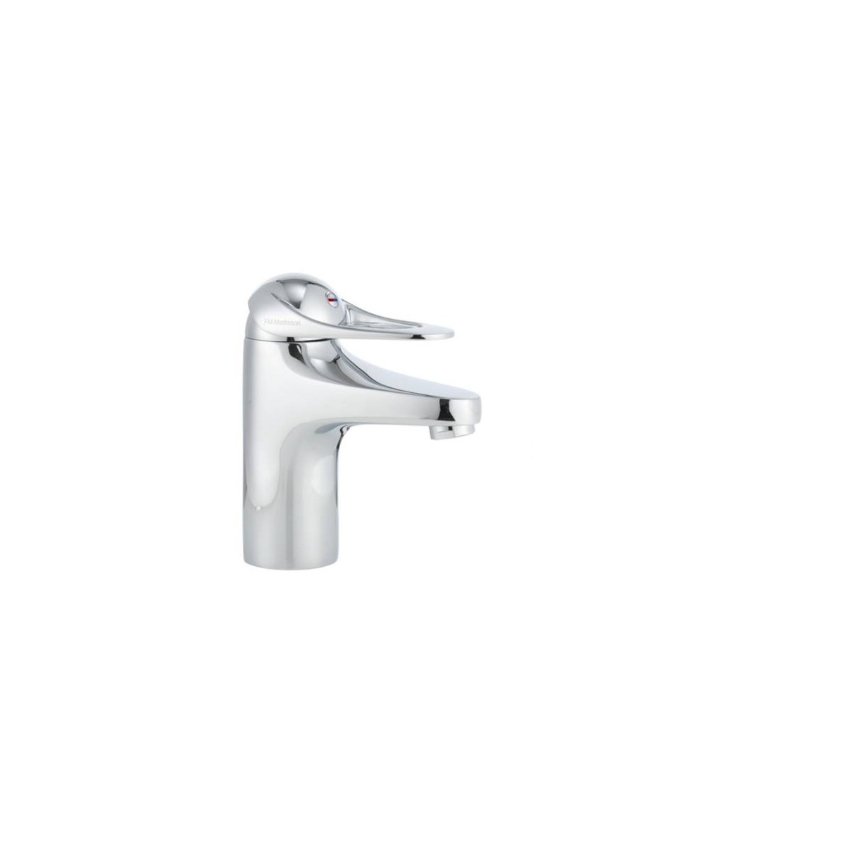 Tvättställsblandare 9000e Ii Slät Ände Krom