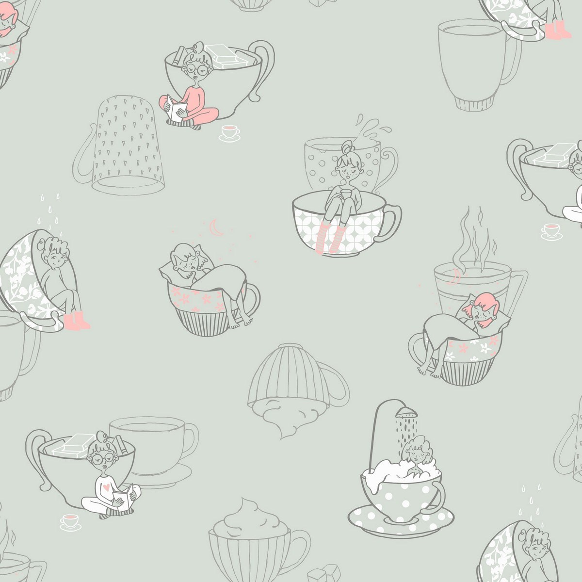 Tapet No Limits Teatime 640409