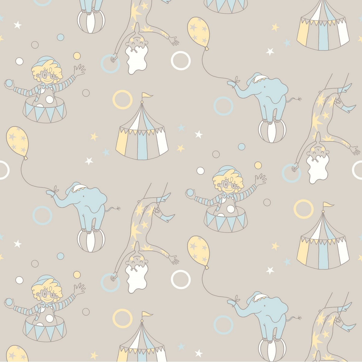 Tapet No Limits Circus 640614