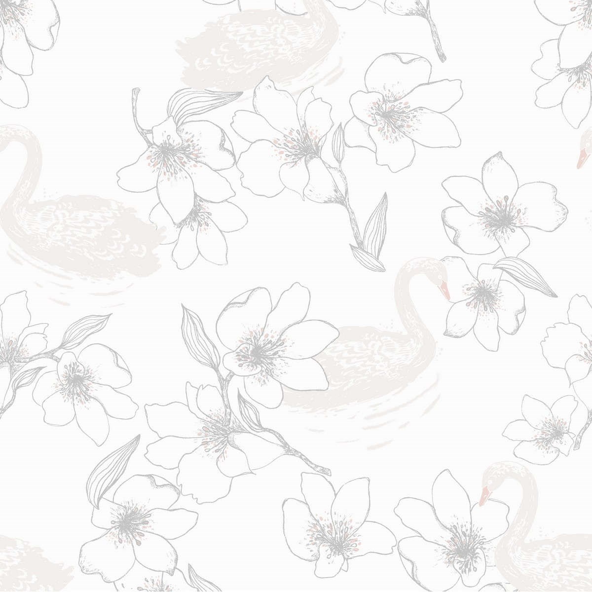 Tapet No Limits Swan 640818